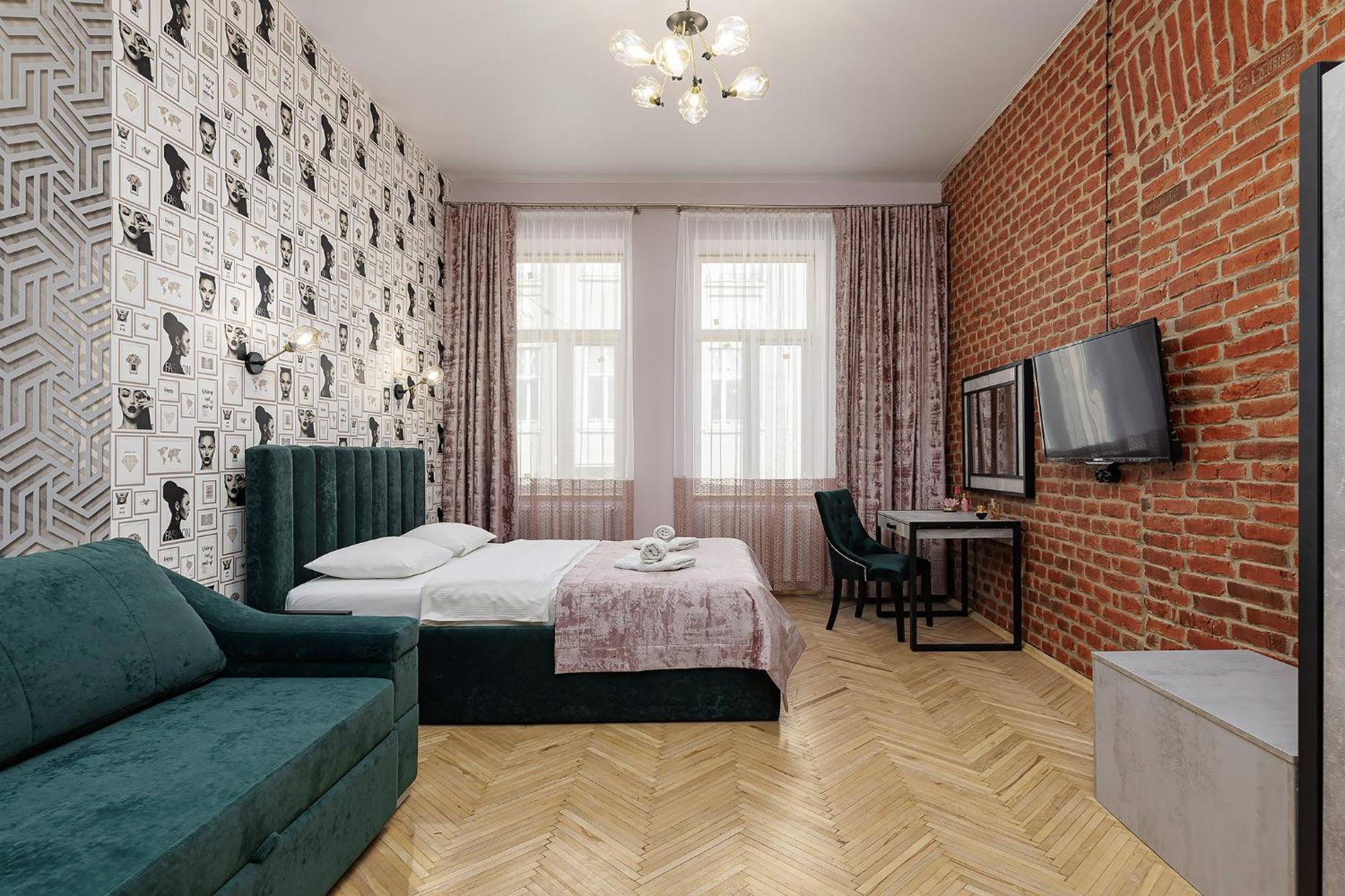 2 - Bedroom Apartments Galicia 利沃夫 外观 照片